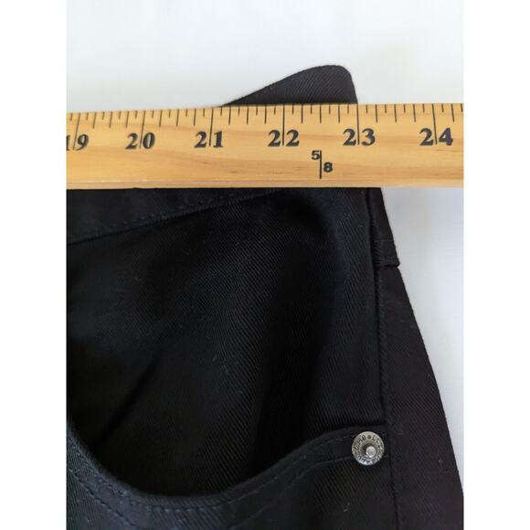 Liz & Me Right Fit Signature by Catherines Jeans Black Womens Size 9 Average New - Picture 7 of 9